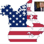 Trump e l’annessione del Canada, della Groenlandia e di Panama: e pubblica la mappa del Paese ricoperto dalla bandiera Usa